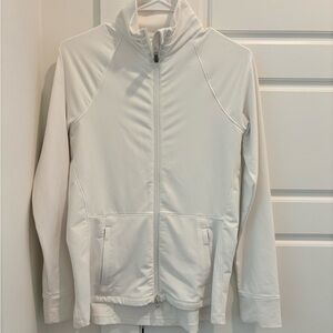 Peter Millar | White Full-Zip Jacket